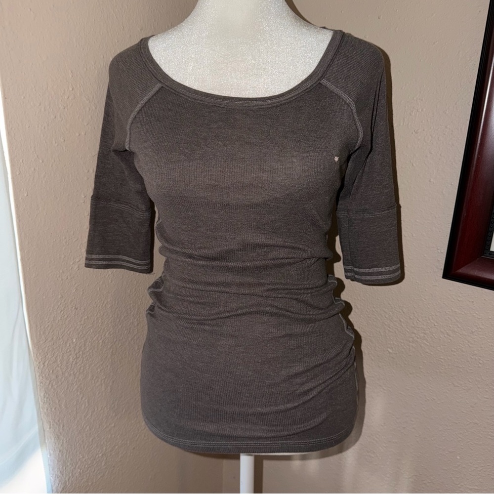 Vintage Y2K Abercrombie & Fitch 2000s Thermal Waffle Top